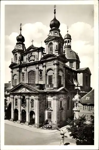 Ak Mannheim in Baden, Jesuitenkirche