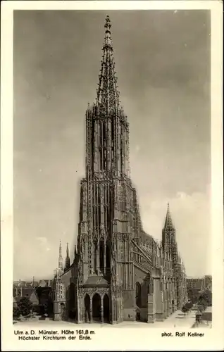 Ak Ulm an der Donau, Münster