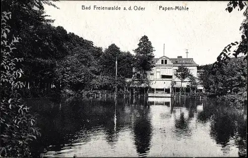 Ak Bad Freienwalde an der Oder, Papen-Mühle