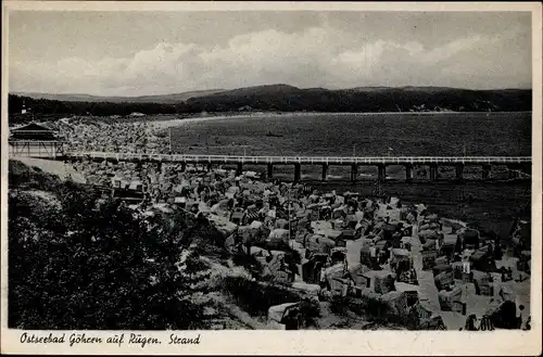 Ak Ostseebad Göhren auf Rügen, Strandleben