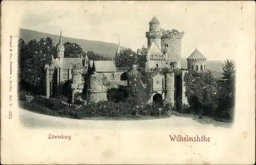 Ak Bad Wilhelmshöhe Kassel in Hessen, Löwenburg