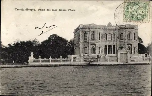 Ak Konstantinopel Istanbul Türkei, Palais des eaux douces d'Asie