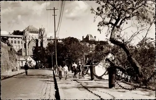 Ak Tananarive Madagaskar, La Cathedrale, Palais de la Reine