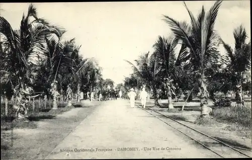 Ak Dahomey Benin, Une Rue de Cotonou