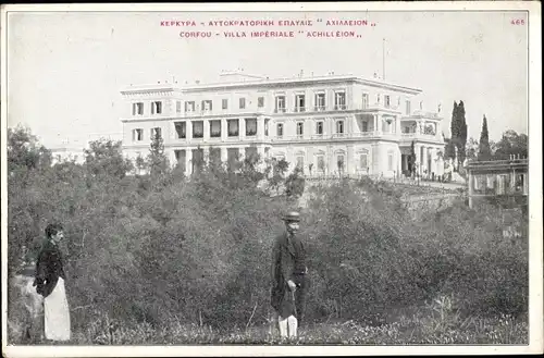 Ak Korfu Griechenland, Villa Impériale Achilléion