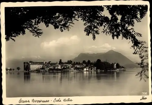 Ak Isola Bella Lago Maggiore Piemonte, Stresa Borromeo