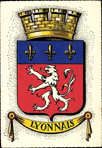 Wappen Ak Lyonnais, Lyon Rhône