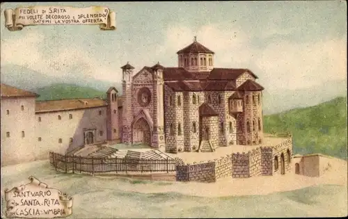 Ak Cascia Umbria, Santuario di Santa Rita