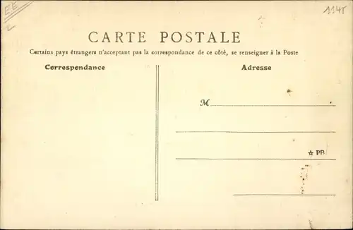 Ak Paris XVIII. Arrondissement Buttes-Montmartre, Cabaret du Neant, Caveau des Trepasses