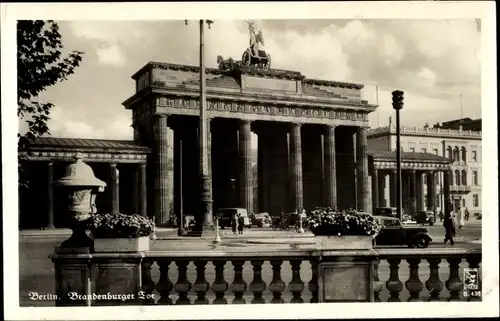 Ak Berlin Mitte, Brandenburger Tor