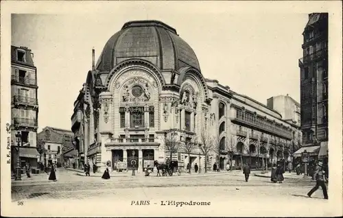 Ak Paris XVI. Arrondissement Passy, L'Hippodrome