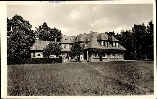 Ak Schnakenbek in Lauenburg, Landhausklinik Sandkrug