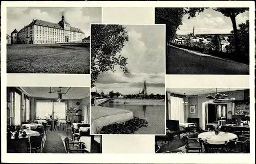 Ak Schleswig an der Schlei, Hotel Deutsches Haus, Innenansicht