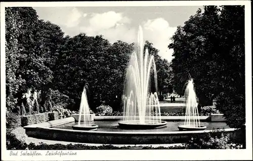 Ak Bad Salzuflen in Lippe, Leuchtfontäne