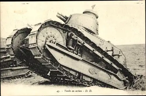 Ak Tanks en action, Französischer Panzer