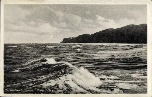 Ak Ostseebad Göhren auf Rügen, Blick zum Hövt