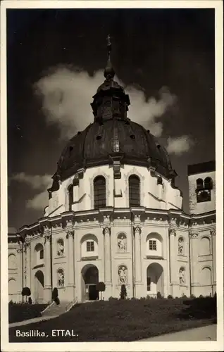 Ak Ettal Oberbayern, Basilika