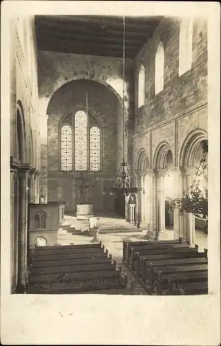 Ak Thalbürgel Bürgel in Thüringen, Inneres der Klosterkirche