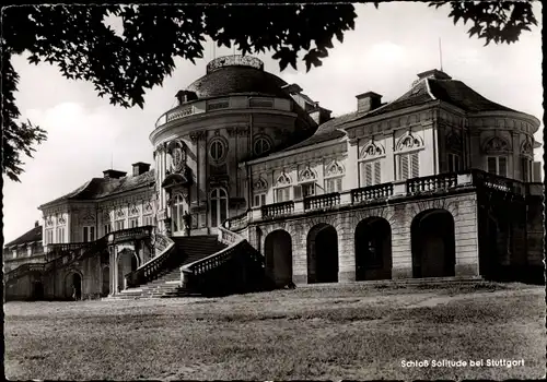 Ak Stuttgart am Neckar, Schloss Solitude