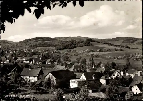 Ak Kirch Beerfurth Reichelsheim im Odenwald, Teilansicht