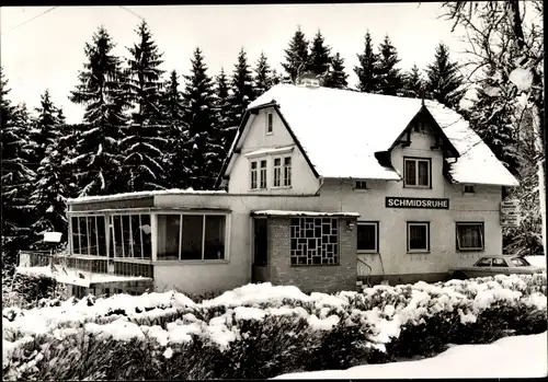 Ak Beerfelden Oberzent im Odenwald, Höhenpension Schmidsruhe, Winter
