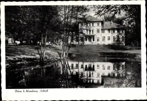 Ak Hamburg Wandsbek Farmsen Berne, Schloss