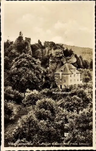 Ak Gößweinstein in Oberfranken, Villa Gernerfels