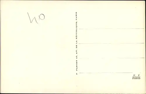 Ak Les Locomotives Francaises, Etat, Machine No. 3603, Type Mogul