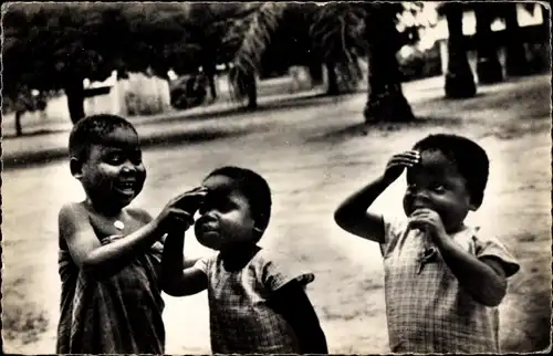 Ak Kindamba Französisch Kongo, Afrikanische Kinder