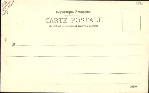 Ak Djibouti Dschibuti, Entree du Palais du Gouverneur