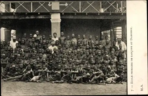 Ak Dahomey Benin, Ecole Primaire de Garcons, Missionar