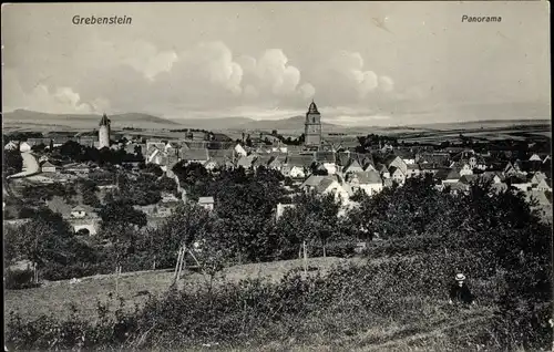 Ak Grebenstein in Nordhessen, Panorama