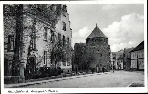 Ak Hessisch Lichtenau in Hessen, Amtsgericht Obertor