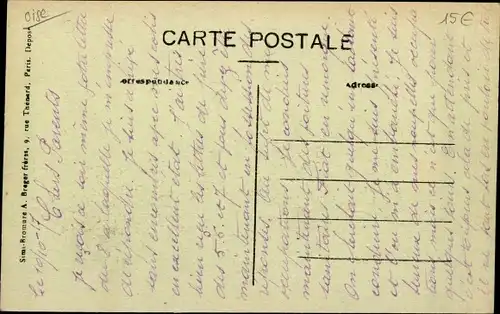 Ak La Motte Oise, Le Pont