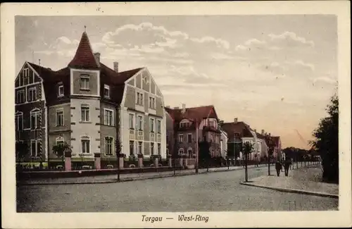 Ak Torgau an der Elbe Nordsachsen, Westring