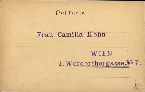 Künstler Ak Wilt, Wien 1. Innere Stadt Österreich, Kärntnertor