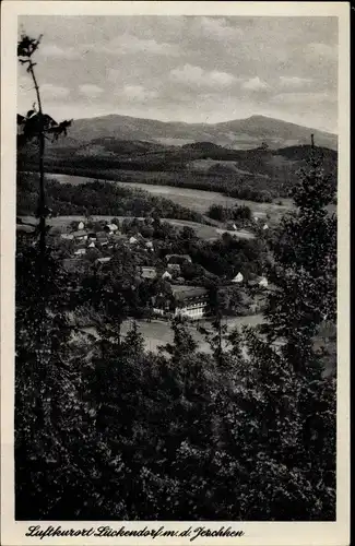 Ak Lückendorf Oybin Oberlausitz, Zittauer Gebirge, Jeschken