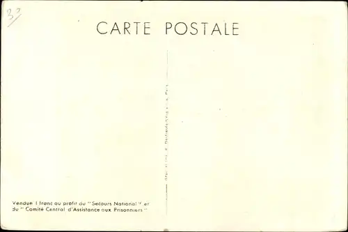 Ak Général Philippe Pétain, Je fais à la France le don de ma personne