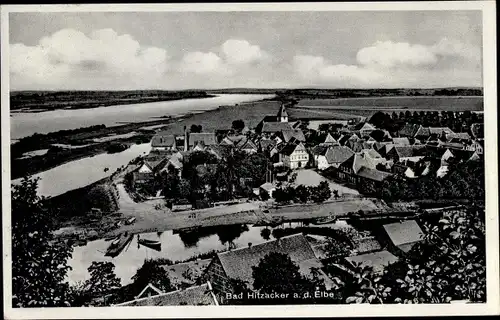 Ak Hitzacker an der Elbe, Teilansicht