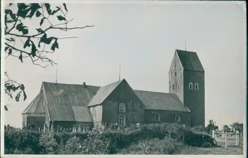 Foto Süderende Insel Föhr in Nordfriesland, Kirche St. Laurentii