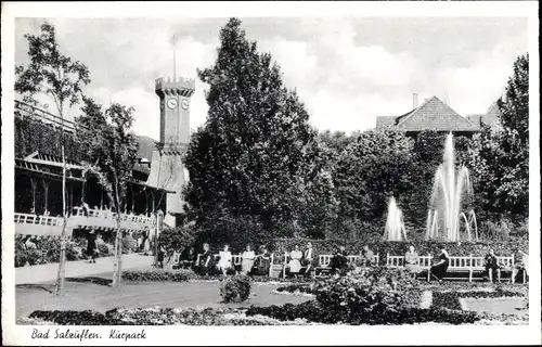 Ak Bad Salzuflen in Lippe, Kurpark