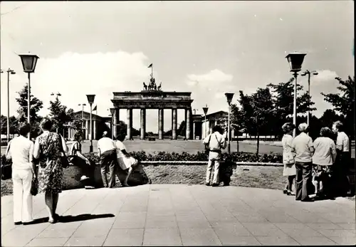 Ak Berlin Mitte, Brandenburger Tor