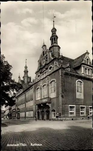 Ak Arnstadt in Thüringen, Rathaus