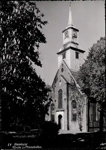 Ak Hamburg Altona Nienstedten, Kirche