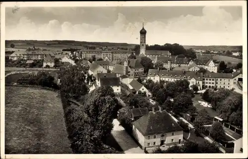 Ak Ursberg in Schwaben, Stadtansicht