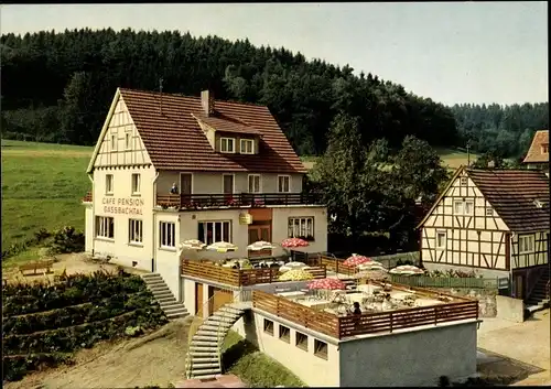 Ak Grasellenbach im Odenwald, Café Grassbachtal