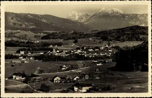 Foto Ak Siegsdorf in Oberbayern, Gesamtansicht