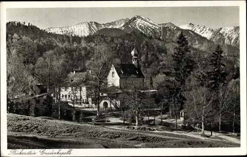 Ak Birkenstein Fischbachau in Oberbayern, Gnadenkapelle