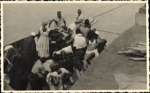 Foto Guinea, Einheimische, Boot, Transport