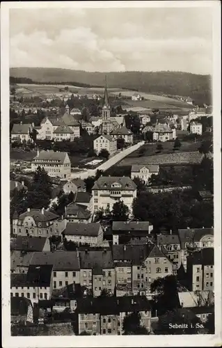 Ak Sebnitz Sächsische Schweiz, Ortsübersicht